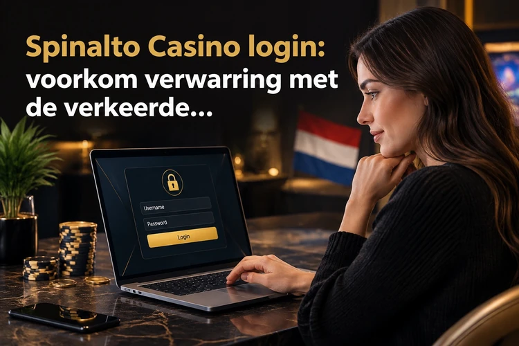 Spinalto Casino login: voorkom verwarring met de verkeerde pagina