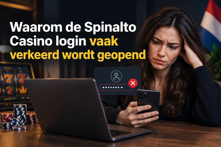 Waarom de Spinalto Casino login vaak verkeerd wordt geopend