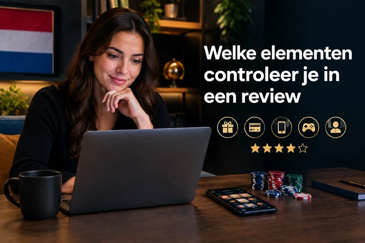 Welke elementen controleer je in een review