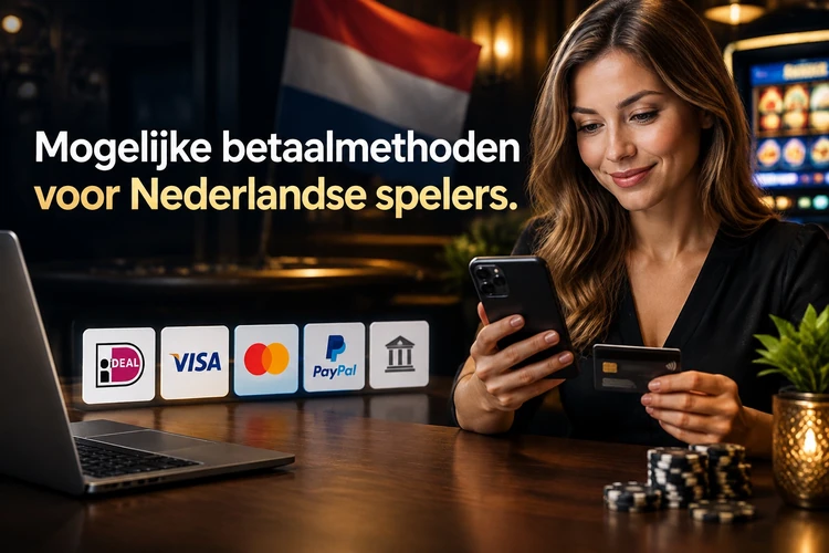 Mogelijke betaalmethoden voor Nederlandse spelers